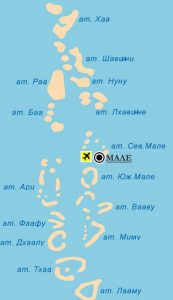 мальдивы карта
