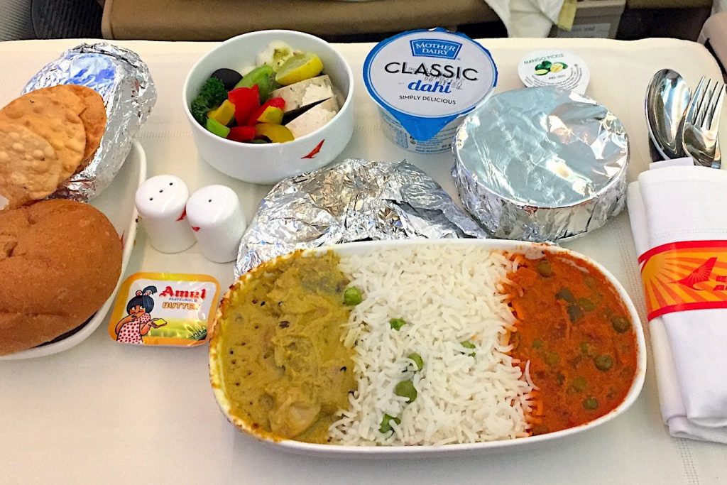 Air India food